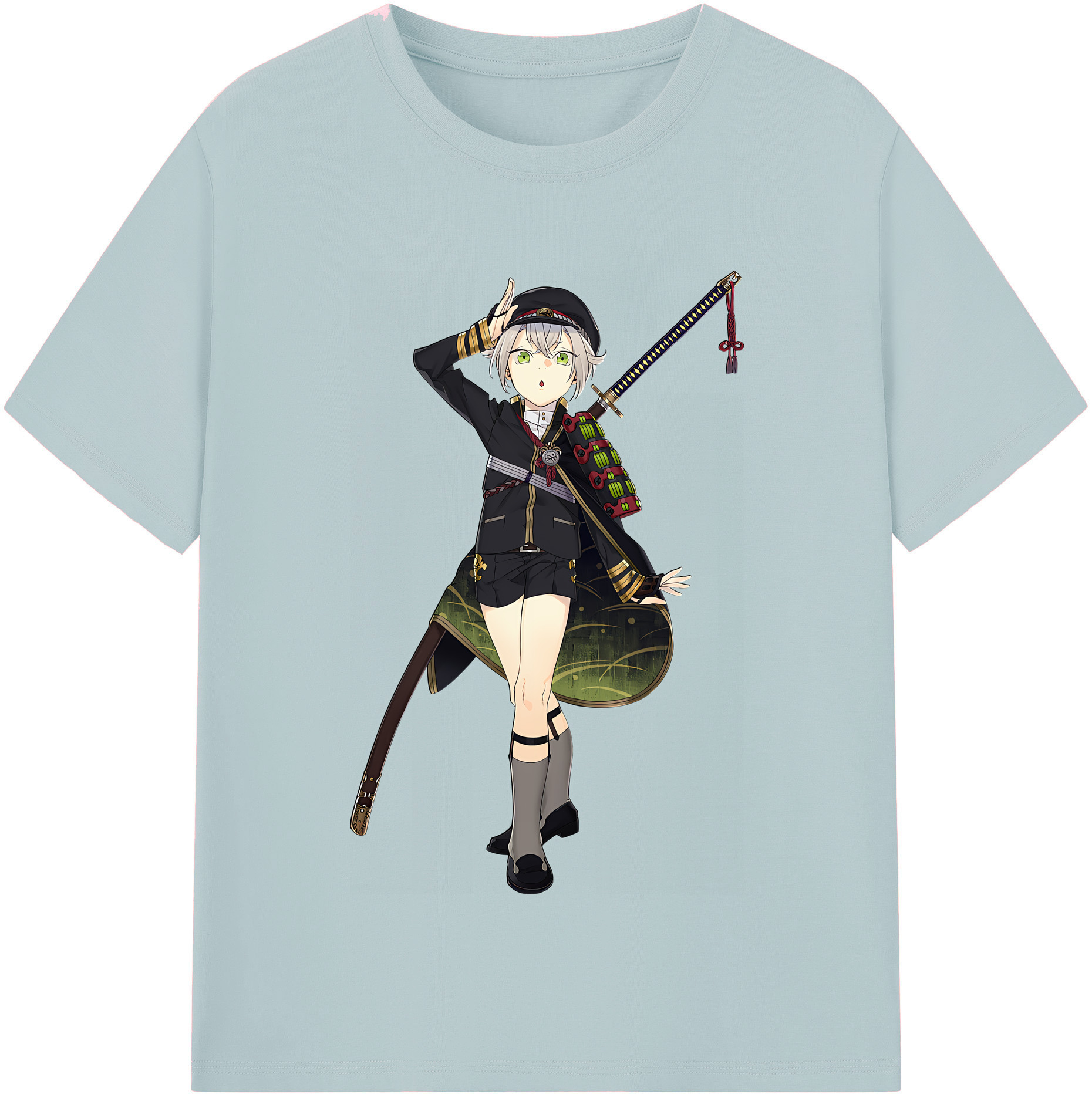（画像用） 刀剣乱舞 Touken Ranbu 綿100％半袖Tシャツ（フロントプリント）